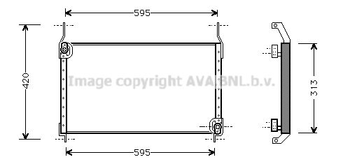 AVA QUALITY COOLING Kondensaator,kliimaseade FTA5204